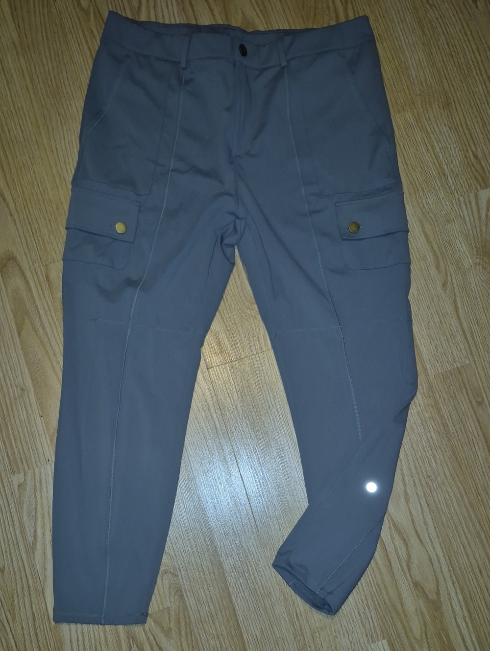 HALARA Womens Day Stretch High Waist Pockets Skinny Cargo..size XLpetit